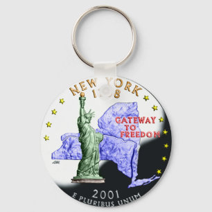 New York Keychain
