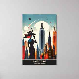 New York: Land of Endless Possibilities Canvas Print