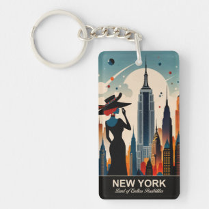 New York: Land of Endless Possibilities Key Ring