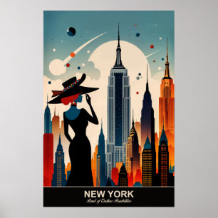New York: Land of Endless Possibilities Poster