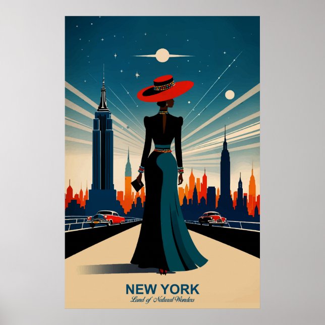 New York: Land of Natural Wonders Poster (Front)