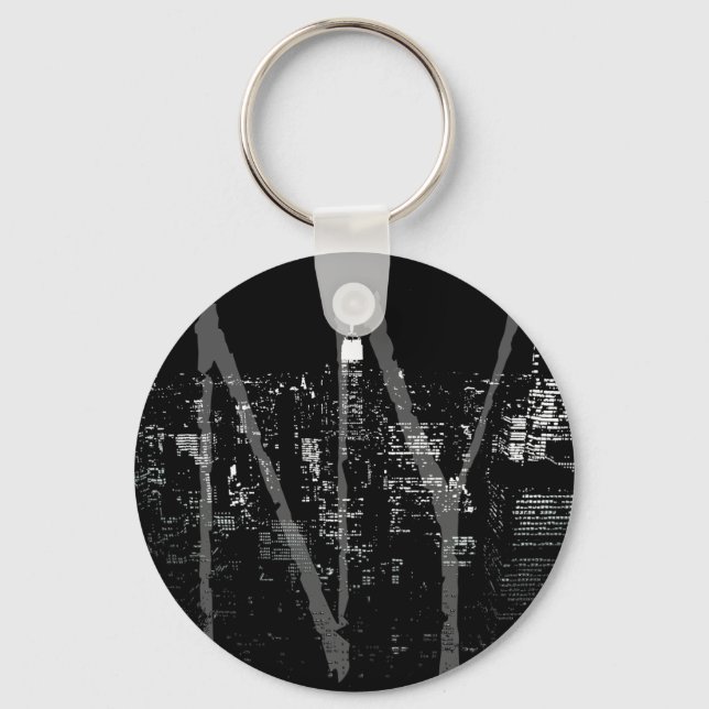 New York Landmarks Key Chain New York Souvenirs (Front)