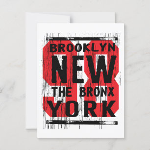 New York Legacy: Borough Pride & Urban Edge Postcard