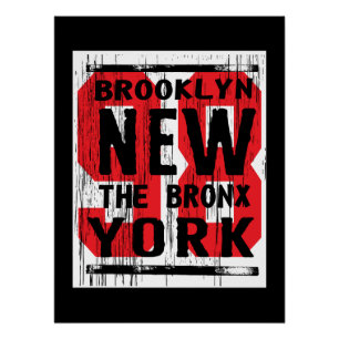 New York Legacy: Borough Pride & Urban Edge Poster