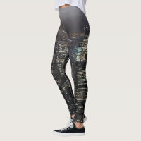 New York Leggings NYC Skyline Stretchy Pants