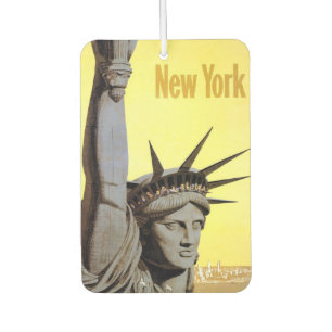 New York Liberty Vintage Travel air freshner Car Air Freshener