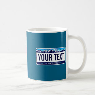 New York License Plate _1  Coffee Mug