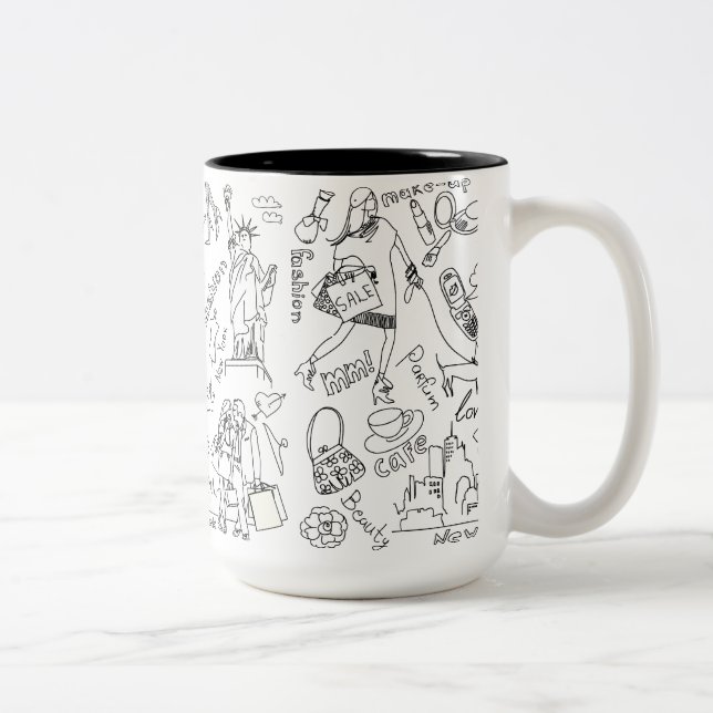 New York Life Two-Tone Coffee Mug (Right)