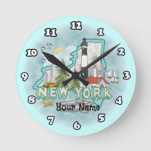 New York Lighthouse clock