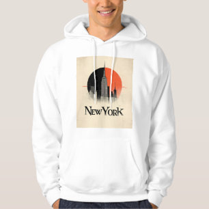 New York Limited Edition – 1960s Style Graphic Hoodie