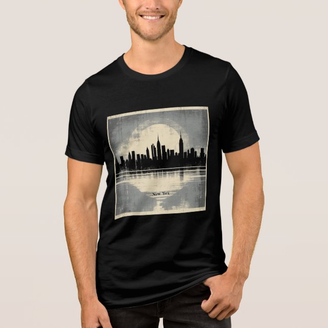 New York Limited Edition – 781 Copies Tri-Blend Shirt (Front)