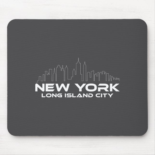 New York Long Island City  Mouse Pad (Front)