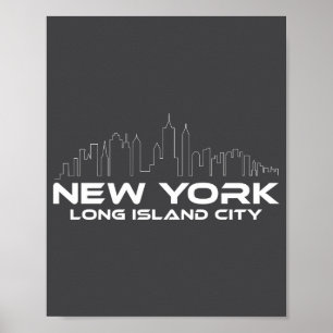 New York Long Island City Poster