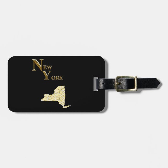 NEW YORK LUGGAGE TAG (Front Horizontal)