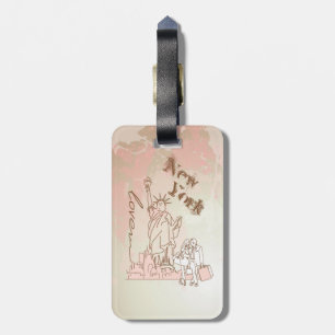 New York Luggage Tag
