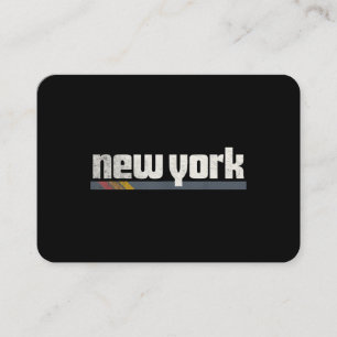 New York Men Women Gift Business Card