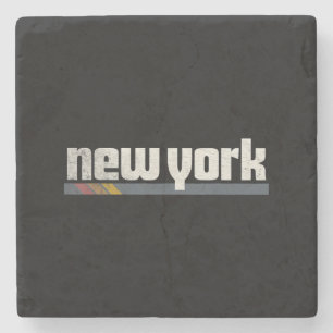 New York Men Women Gift Stone Coaster