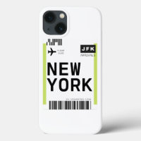 New York Mini Boarding Pass