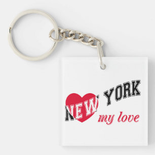 New York my love Key Ring