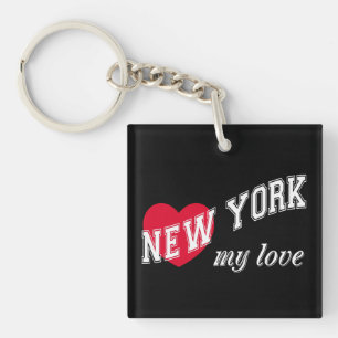 New York my love Key Ring
