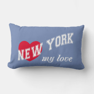 New York my love Lumbar Cushion