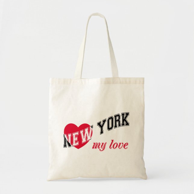 New York my love Tote Bag (Front)