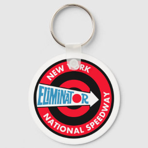 New York National Speedway Vintage sign Key Ring
