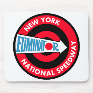 New York National Speedway Vintage sign Mouse Pad