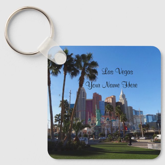New York – New York Hotel #2 Keychain (Front)