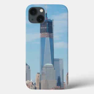 New York, New York. Manhattan City Skyline iPhone 13 Case