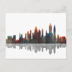 New York New York Skyline Postcard