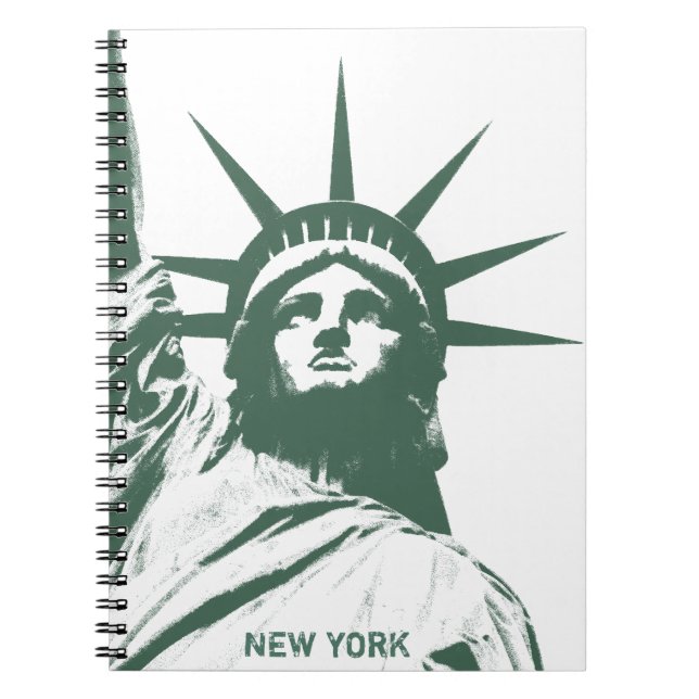 New York Notebook Statue of Liberty Journals Gifts (Front)