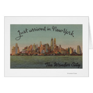 New York, NY - Just Arrived - The Wonderful City