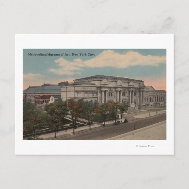New York, NY - Metropolitan Museum of Art Postcard (Front)