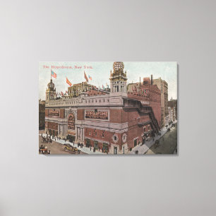 New York, NY - The Hippodrome Canvas Print