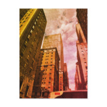 New-York NYC city colour vintage