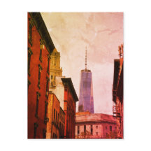 New-York NYC city colour vintage