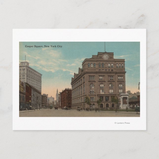 New York, NYCooper Square ViewNew York, NY Postcard (Front)