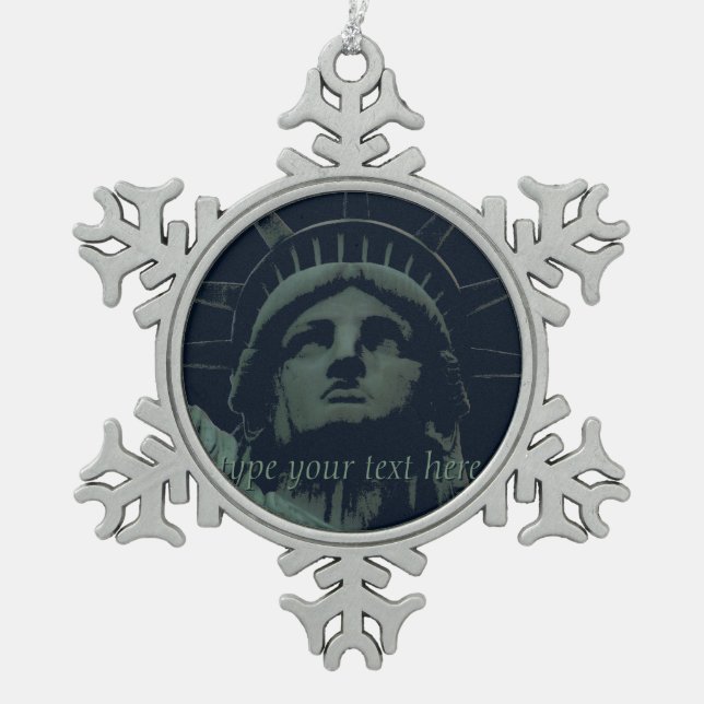 New York Ornament Personalised New York Souvenir (Front)