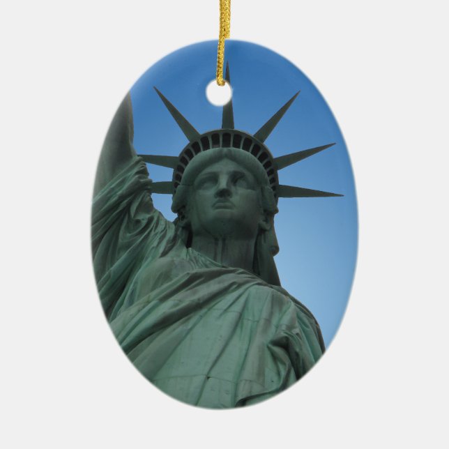 New York Ornament Personalised Souvenir Decoration (Front)