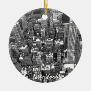 New York Ornament Personalised Souvenir Decoration