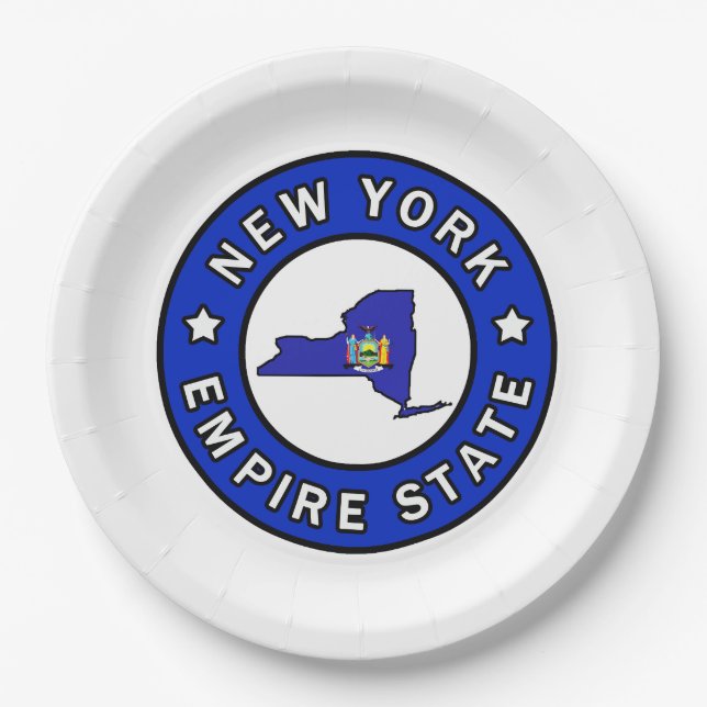 New York Paper Plate (Front)