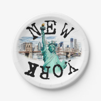 New York Paper Plate
