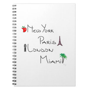New York, Paris, London, Miami Notebook