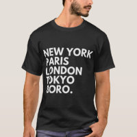New York Paris London Tokyo Middlesbrough Boro
