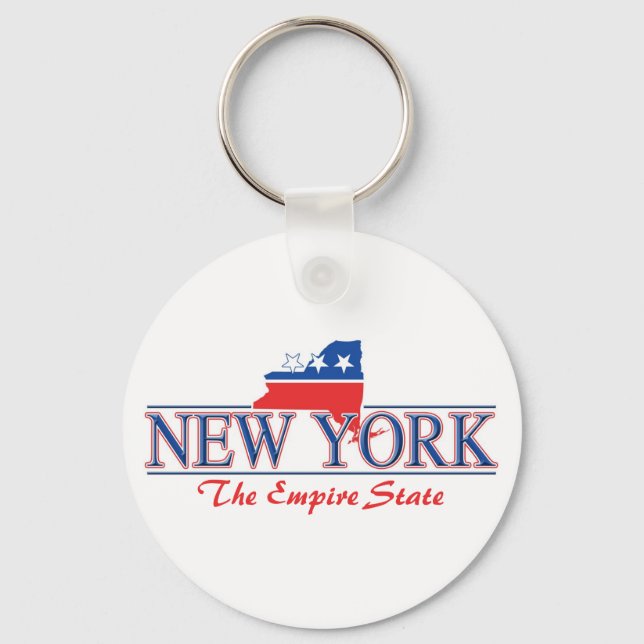 New York Patriotic Keychain (Front)