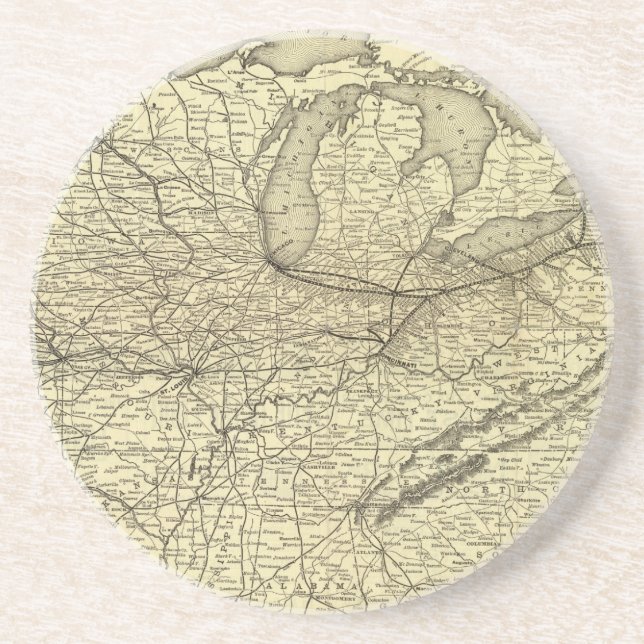 New York, Pennsylvania and Ohio Railroad Coaster (Front)