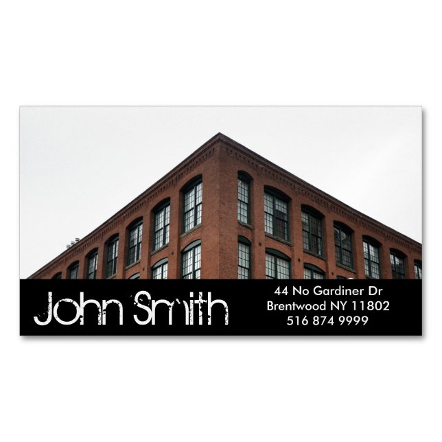 New York photo magnet business cards (Front)