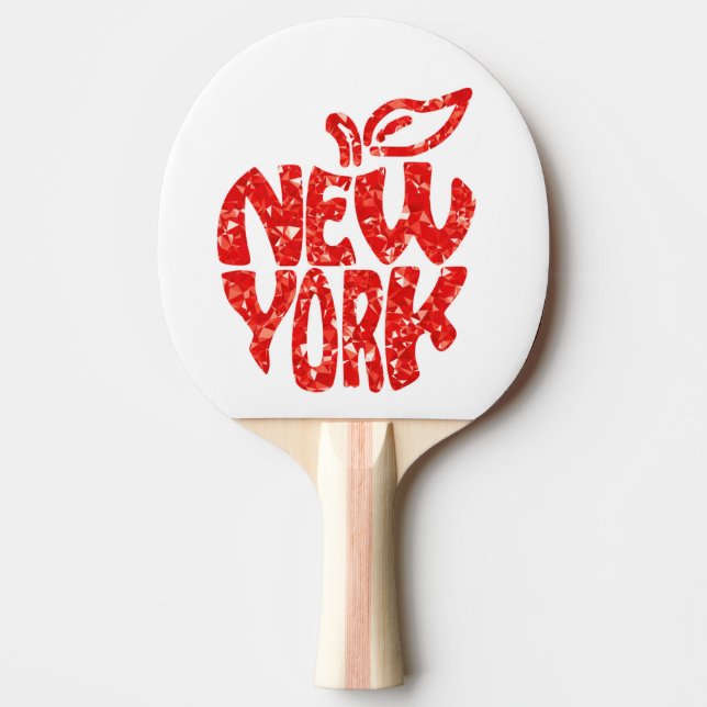 NEW YORK PING PONG PADDLE (Front)