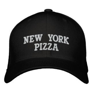 NEW YORK PIZZA EMBROIDERED HAT